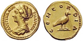 The George W. La Borde Collection of Roman Aurei Part I 
 THE ROMAN EMPIRE 
 Faustina II, daughter of Antoninus Pius and wife of Marcus Aurelius 
 ...