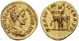 The George W. La Borde Collection of Roman Aurei Part I 
 THE ROMAN EMPIRE 
 Commodus caesar, 177 – 192 
 Aureus 178, AV 7.33 g. L AVREL COM – MODV...