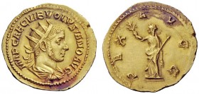 The George W. La Borde Collection of Roman Aurei Part I 
 THE ROMAN EMPIRE 
 Volusian, 251 – 253 
 Binio 251-253, AV 5.08 g. IMP CAE C VIB VOLVSIAN...