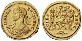 The George W. La Borde Collection of Roman Aurei Part I 
 THE ROMAN EMPIRE 
 Probus, 276 – 282 
 Aureus 276-282, AV 6.58 g. IMP PRO – BVS PFAVG Lau...