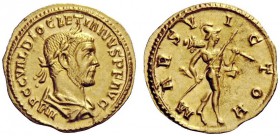 The George W. La Borde Collection of Roman Aurei Part I 
 THE ROMAN EMPIRE 
 Diocletian, 284 – 305 
 Aureus, Lugdunum June 285-April 286, AV 3.84 g...