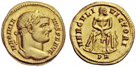 The George W. La Borde Collection of Roman Aurei Part I 
 THE ROMAN EMPIRE 
 Maximianus Herculius, 286 – 305, first reign 
 Aureus circa 287, AV 5....