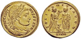 The George W. La Borde Collection of Roman Aurei Part I 
 THE ROMAN EMPIRE 
 Constantine I, 307 – 337 
 Solidus, Sirmium 320, AV 4.58 g. CONSTANTI ...
