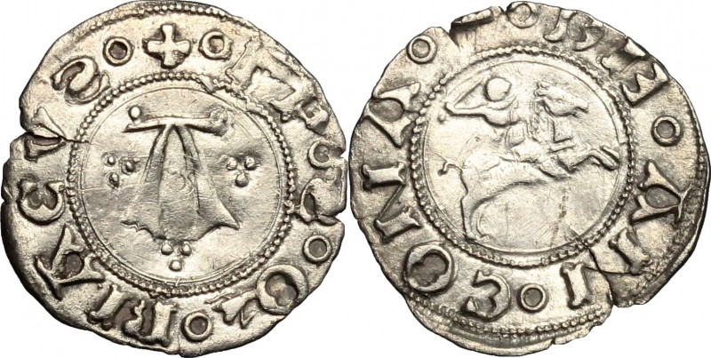 Ancona. Repubblica (XIII-XIV sec.). Bolognino. CNI tav. II, 9. Dubbini-Mancinell...