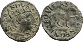 L'Aquila. Ferdinando I d'Aragona (1458-1494). Cavallo. MIR 88. MI. g. 1.79 mm. 18.00 BB.