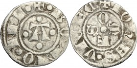 Bologna. Giovanni Visconti (1350-1360). Bolognino. MIR 5. AG. g. 0.94 mm. 18.50 NC. qBB-BB.