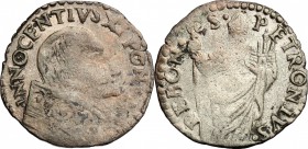 Bologna. Innocenzo XI (1676-1689). Muraiola. M. 234. Berm. 2144. MI. g. 1.52 mm. 20.00 qBB.
