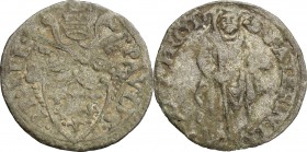 Fano. Paolo III (1534-1549). Quattrino. Berm. 945. MI. g. 0.63 mm. 16.00 qBB.
