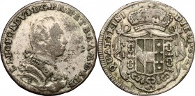 Firenze. Pietro Leopoldo di Lorena (1765-1790). 10 quattrini o doppia crazia 1782. CNI 116/8. MIR 392/5. MI. g. 1.93 mm. 19.50 R. qBB/BB+.