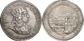 Livorno. Cosimo III de' Medici (1670-1723). Tollero 1703. CNI 71. Rav. Mor. 15. Di Giulio 144. AG. g. 27.06 mm. 43.00 R. qSPL-SPL.