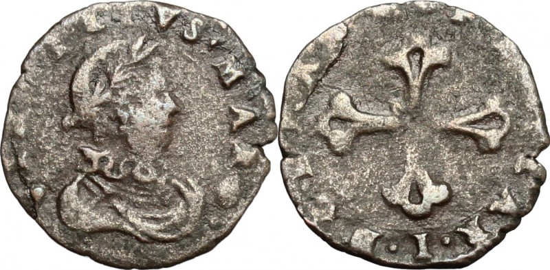 Mantova. Carlo I Gonzaga Nevers (1627-1637). Sesino. CNI 51/52. MIR 659. MI. g. ...
