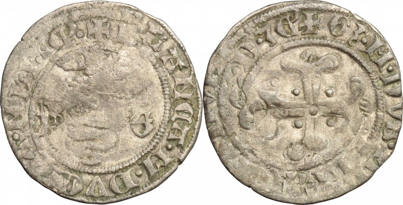 Milano. Bianca Maria Visconti e Galeazzo Maria Sforza (1466-1468). Sesino. Cr. 3...