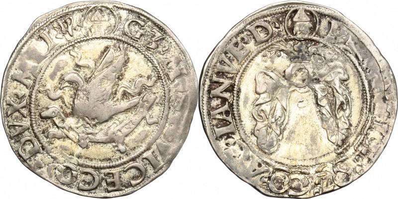 Milano. Galeazzo Maria Sforza (1468-1476). Grosso da 4 soldi. Cr. 13. MIR 207. A...