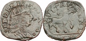 Napoli. Federico III d'Aragona (1496-1501). Cavallo. P/R 19. MIR 110/9 (var). AE. g. 1.49 R. SPL.