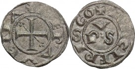 Ravenna. Anonime Arcivescovili (sec. XIII-XIV). Denaro. MIR 1251. MI. g. 0.70 mm. 17.00 BB+.
