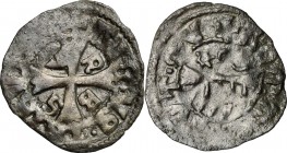 Roma. Cola di Rienzo (1347). Denaro provisino. Berm. 117. M.1. MI. g. 0.50 mm. 15.50 R. BB.