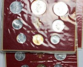 Roma - Città del Vaticano. Paolo VI (1963-1678). Lotto di 4 serie zecca: A. XIII, XIV, XV e XVI.