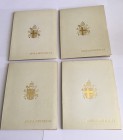 Roma - Città del Vaticano. Giovanni Paolo II (1978-2005). Lotto di 4 confezioni della zecca: dittico Anno Santo 1983-1984 (4).