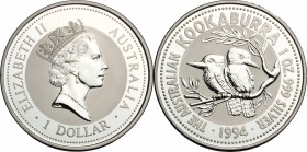 Australia. Elisabetta II (dal 1952). Dollar 1994 Proof. AG. 1 oz 999 silver