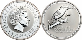 Australia. Elizabeth II (1952 -). 2 dollars 2003 ( 2 oz 999 silver). Ag. Mint state.