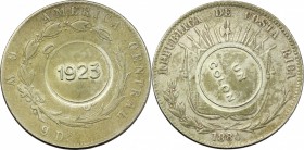 Costa Rica. Colon 1923. AG. BB.