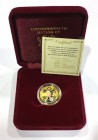 Ghana. Elizabeth II (1952 -). 500 sika 2002. AU. g. 5.00 9 carat gold. In original box. PROOF.