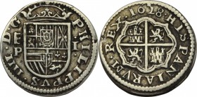 Spain. Philip IV of Spain (1621-1665). 2 reales 1628. AG. BB+.