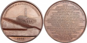 Belgium. Medal 1862, Conseil Communal d'Anvers. AE. mm. 51.00 Inc. A. Wiener. Nick on edge. EF.