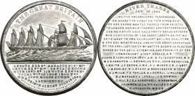 Great Britain. Prince Albert of Saxe-Coburg and Gotha (1819-1861), Prince Consort. Medal for the launch of SS Great Britain by H. R. H. Prince Albert ...