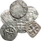 Lotto di 6 monete da classificare. Notato doppio denaro per Avignone