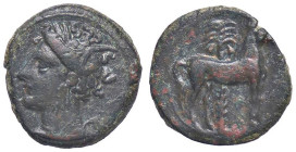 GRECHE - SICILIA - Siculo-Puniche - AE 17 Mont. 5543; S. Cop. 1002 (AE g. 2,87)
BB+
