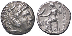 GRECHE - RE DI MACEDONIA - Alessandro III (336-323 a.C.) - Dracma Sear 6731 (tipo) (AG g. 4,12)
BB+/qSPL
