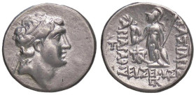 GRECHE - RE DI CAPPADOCIA - Ariariathes V, Eusebio Filopator (163-130 a.C.) - Dracma Sear 7286 (AG g. 4,16)
BB+