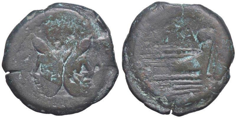 ROMANE REPUBBLICANE - AFRANIA - Spurius Afranius (150 a.C.) - Asse Cr. 206/2 (AE...