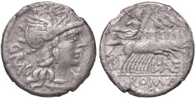 ROMANE REPUBBLICANE - ANTESTIA - L. Antestius Gragulus (136 a.C.) - Denario B. 9; Cr. 238/1 (AG g. 3,57)
qBB