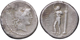 ROMANE REPUBBLICANE - MARCIA - L. Marcius Censorinus (82 a.C.) - Denario B. 24; Cr. 363/1 (AG g. 3,54)
meglio di MB