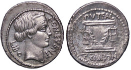 ROMANE REPUBBLICANE - SCRIBONIA - L. Scribonius Libo (62 a.C.) - Denario Cr. 416/1a; Syd. 928 (AG g. 3,65)
qSPL/BB+