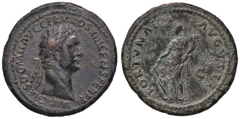 ROMANE IMPERIALI - Domiziano (81-96) - Asse (AE g. 12,34)
qSPL