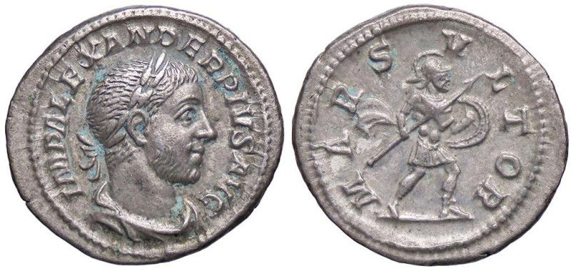 ROMANE IMPERIALI - Alessandro Severo (222-235) - Denario C. 161; RIC 246 (AG g. ...