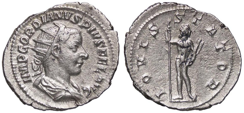 ROMANE IMPERIALI - Gordiano III (238-244) - Antoniniano C. 109; RIC 84 (AG g. 3,...