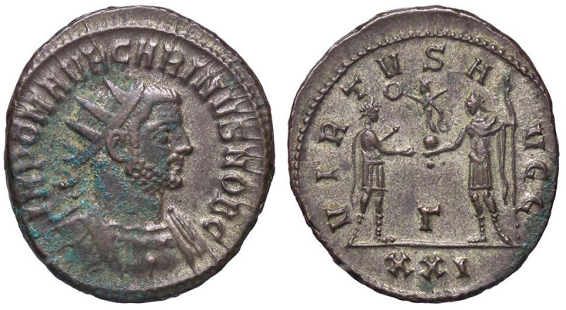 ROMANE IMPERIALI - Carino (283-285) - Antoniniano C. 184; RIC 325 (MI g. 3,81)
...