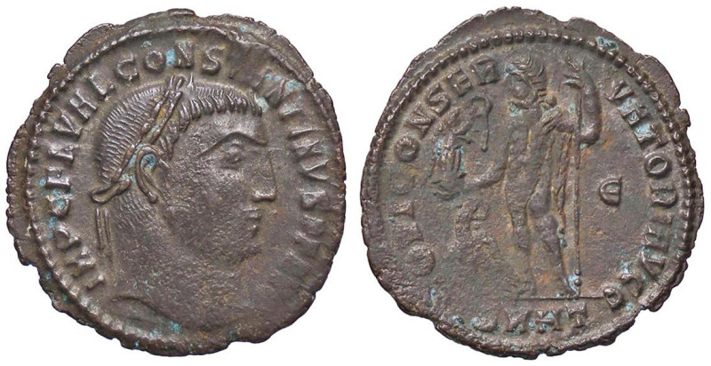 ROMANE IMPERIALI - Costantino I (306-337) - Follis ridotto (Heraclea) (MI g. 3,2...