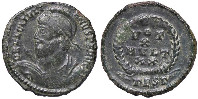 ROMANE IMPERIALI - Giuliano II (360-363) - AE 3 (Tessalonica) C. 151 (AE g. 3,19...