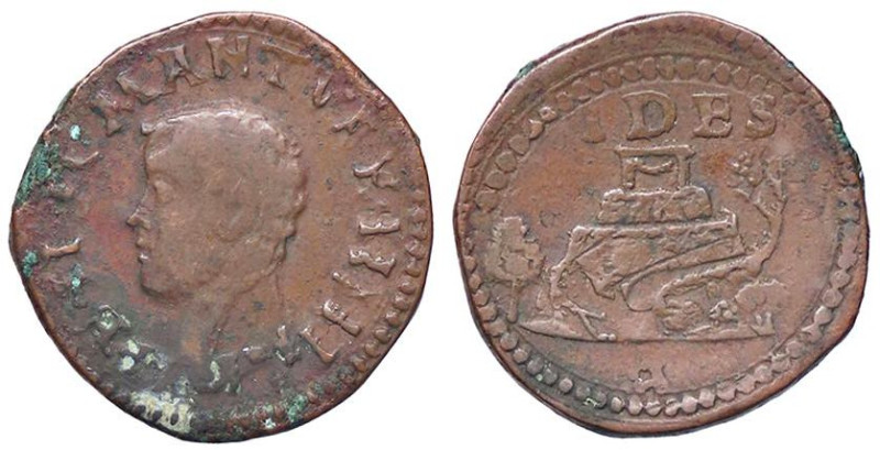 ZECCHE ITALIANE - MANTOVA - Federico II (1519-1540) - Quattrino CNI 125/144; MIR...