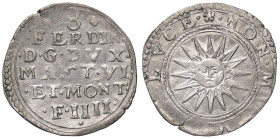ZECCHE ITALIANE - MANTOVA - Ferdinando Gonzaga (1612-1626) - 8 Soldi CNI 126/131; MIR 612 (MI g. 2,33)
qSPL