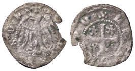 ZECCHE ITALIANE - MERANO - Leopoldo IV (1396-1406) - Quattrino Biaggi 1200; MIR 194 NC (MI g. 0,51)
MB