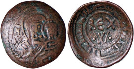 ZECCHE ITALIANE - MESSINA - Guglielmo I (1154-1166) - Follaro Spahr 99; MIR 33 (CU g. 1,84)
BB+