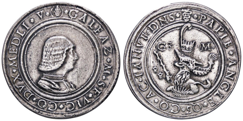 ZECCHE ITALIANE - MILANO - Galeazzo Maria Sforza (1466-1476) - Medaglia CNI 35-3...