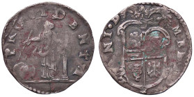 ZECCHE ITALIANE - MILANO - Filippo II (1554-1598) - Parpagliola Crippa 43; MIR 328 (MI g. 2,58)
MB+/qBB