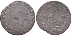 ZECCHE ITALIANE - MODENA - Francesco III d'Este (1737-1780) - Capellone 1751 CNI 66/69; MIR 847/2 R (MI g. 1,88)
MB
